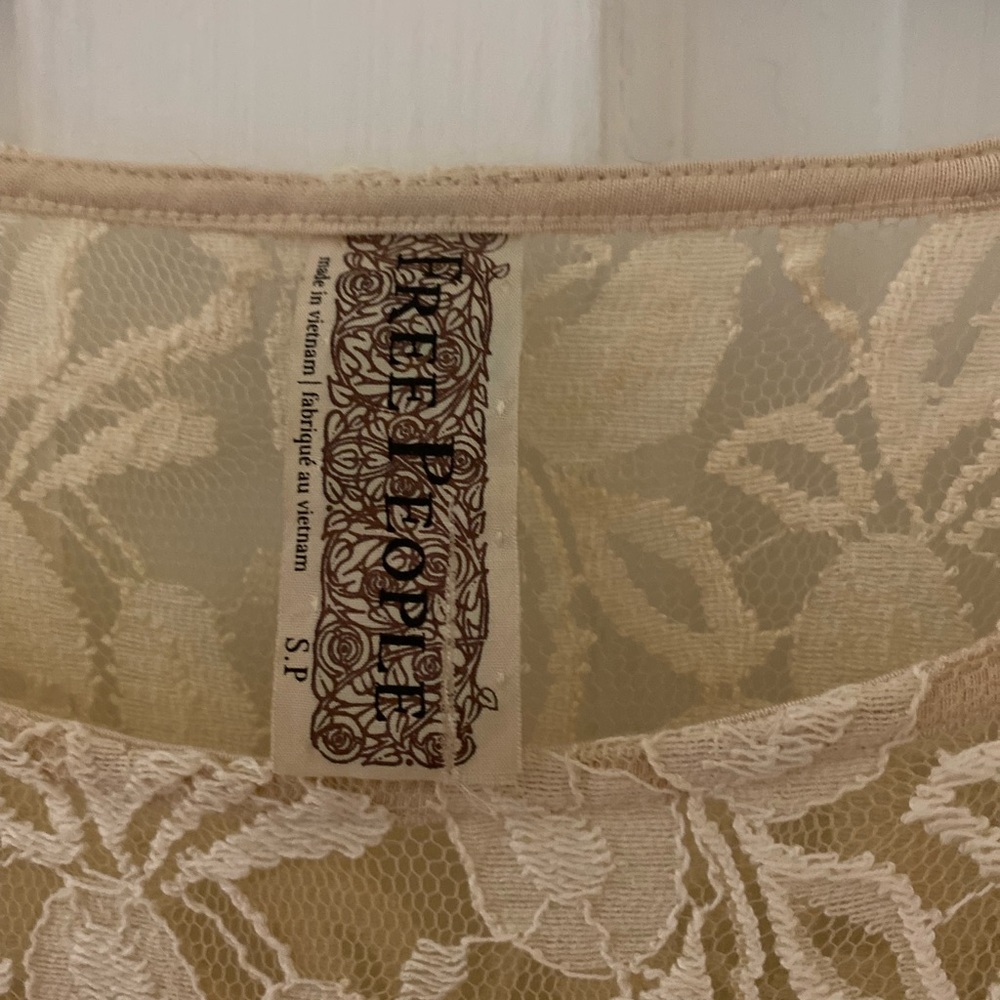 Free People Lace Shift Dress - Picture 2 of 3